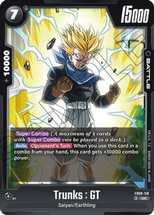 Trunks : GT - FB09-110 — Dual Evolution