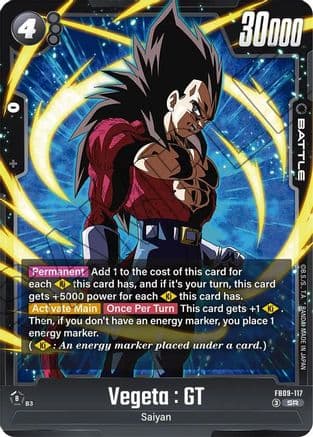 Vegeta : GT - FB09-117 — Dual Evolution