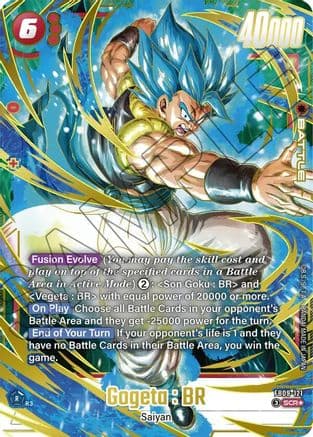 Gogeta : BR - FB09-121 (Alternate Art) — Dual Evolution