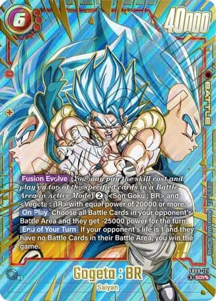 Gogeta : BR - FB09-121 (Super Alternate Art) — Dual Evolution