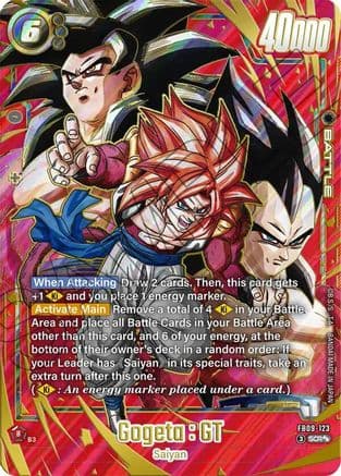 Gogeta : GT - FB09-123 (Super Alternate Art) — Dual Evolution