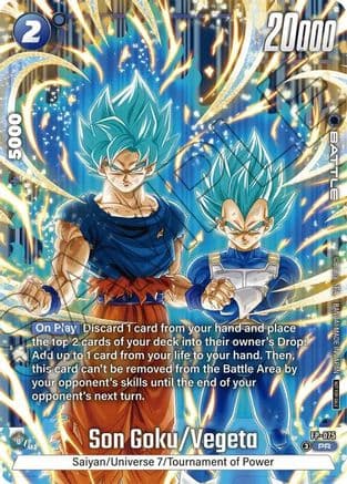 Son Goku/Vegeta (2nd Anniversary Pack) — Fusion World Promotion Cards and Packs