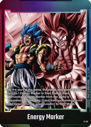 Energy Marker (E-111) — Fusion World Energy Markers