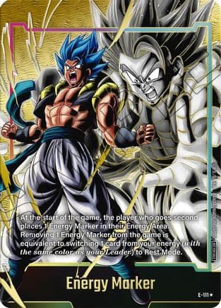 Energy Marker (E-111) (Gold) — Fusion World Energy Markers