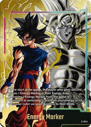 Energy Marker (E-112) (Gold) — Fusion World Energy Markers