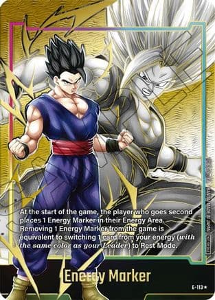 Energy Marker (E-113) (Gold) — Fusion World Energy Markers