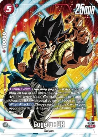 Gogeta : BR (Tournament Pack 10) — Tournament and Championship Promos