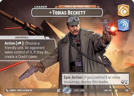 Tobias Beckett - People are Predictable (Showcase) — A Lawless Time