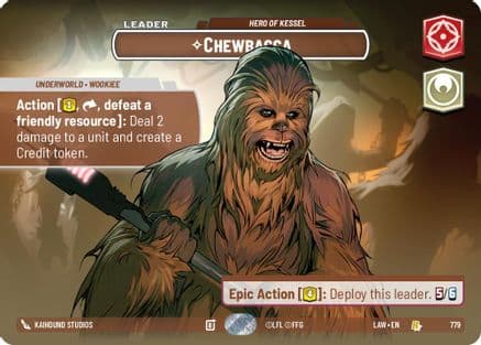 Chewbacca - Hero of Kessel (Showcase) — A Lawless Time