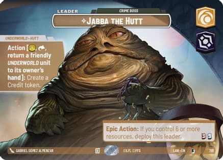Jabba the Hutt - Crime Boss (Showcase) — A Lawless Time