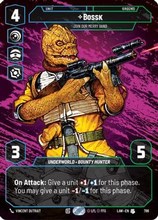 Bossk - Join Our Merry Band (Prestige) — A Lawless Time