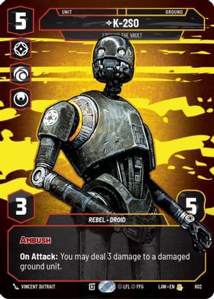 K-2S0 - Locking the Vault (Prestige) — A Lawless Time