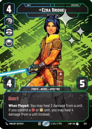 Ezra Bridger - Spectre Six (Prestige Foil) — A Lawless Time