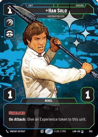 Han Solo - Hibernation Sick (Prestige Foil) — A Lawless Time