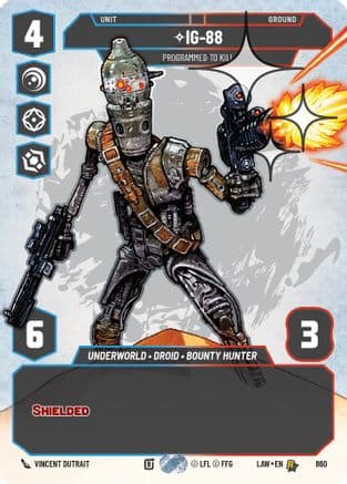 IG-88 - Programmed to Kill (Prestige Foil) — A Lawless Time