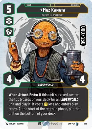 Maz Kanata - Where's My Boyfriend? (Serialized) — A Lawless Time