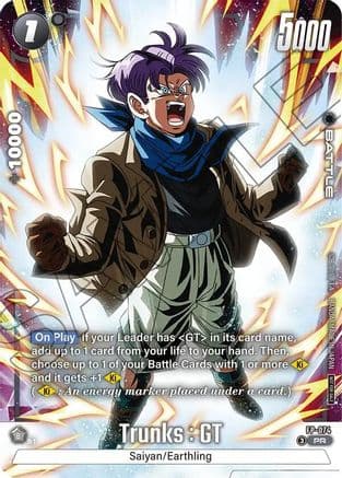 Trunks : GT - FP-074 (Tournament Pack 10) — Tournament and Championship Promos