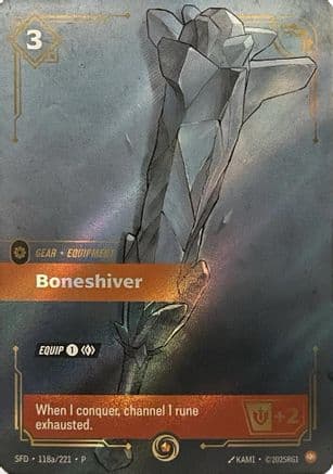 Boneshiver — Riftbound Organized Play Promotional Cards