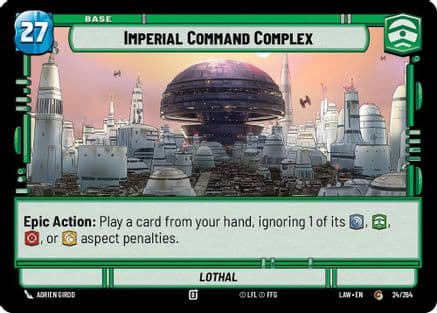 Imperial Command Complex // Experience — A Lawless Time