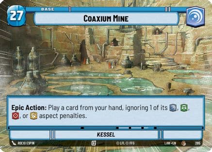 Coaxium Mine // Credit (Hyperspace) — A Lawless Time