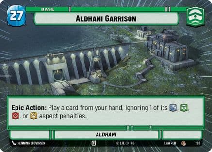 Aldhani Garrison // Credit (Hyperspace) — A Lawless Time