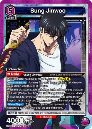 Sung Jinwoo (021) — UE17BT: SOLO LEVELING