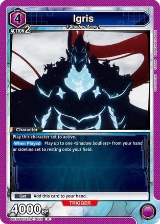 Igris — UE17BT: SOLO LEVELING