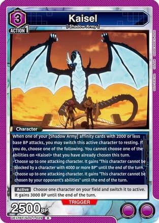 Kaisel — UE17BT: SOLO LEVELING