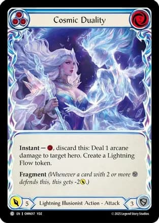 Cosmic Duality (Blue) — Omens of the Third Age