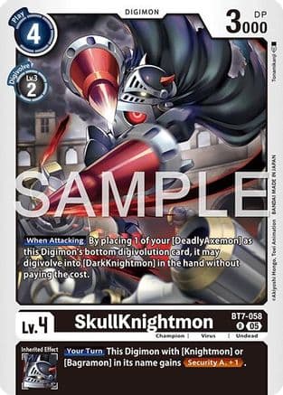SkullKnightmon (Reprint) — Advanced Booster Digimon Generation