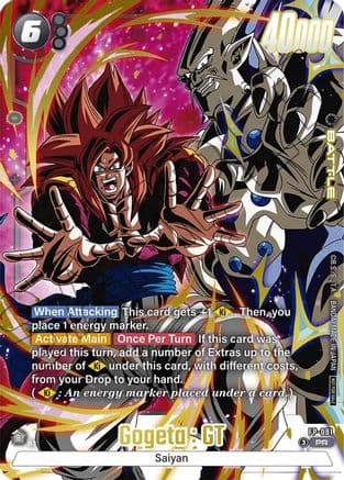 Gogeta : GT (2nd Anniversary Pack) — Fusion World Promotion Cards and Packs