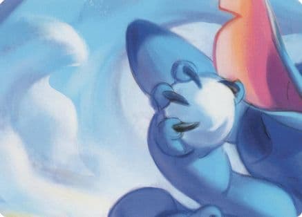 Winterspell Snowball Fight Puzzle Insert (Middle Left) — Winterspell