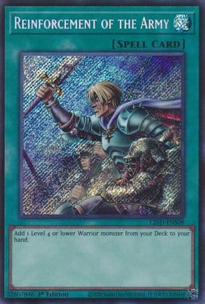 Reinforcement of the Army (Secret Rare) — Legendary Modern Decks 2026