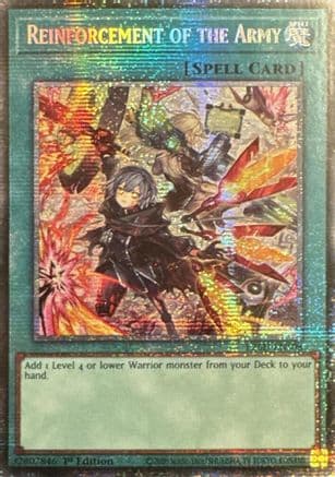 Reinforcement of the Army (Alternate Art) (Starlight Rare) — Legendary Modern Decks 2026