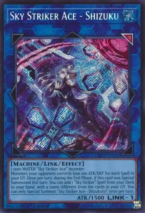 Sky Striker Ace - Shizuku (Alternate Art) (Secret Rare) — Legendary Modern Decks 2026