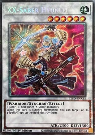 XX-Saber Hyunlei (Starlight Rare) — Legendary Modern Decks 2026
