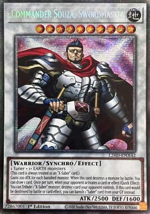 Commander Souza, Swordmaster (Starlight Rare) — Legendary Modern Decks 2026