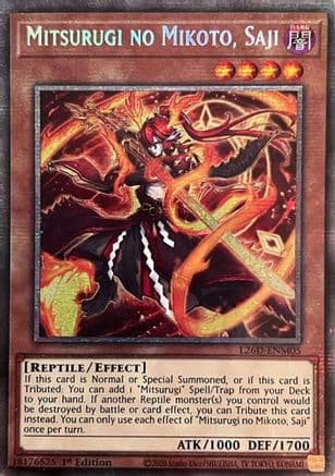 Mitsurugi no Mikoto, Saji (Starlight Rare) — Legendary Modern Decks 2026