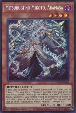 Mitsurugi no Mikoto, Aramasa (Secret Rare) — Legendary Modern Decks 2026