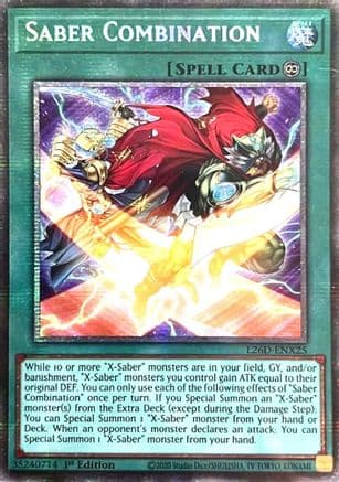 Saber Combination (Starlight Rare) — Legendary Modern Decks 2026