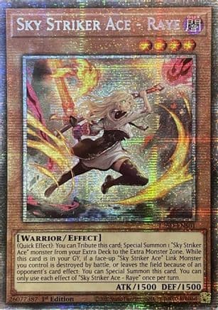 Sky Striker Ace - Raye (Alternate Art) (Starlight Rare) — Legendary Modern Decks 2026