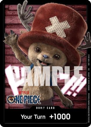 DON!! Card (Netflix Tony Tony.Chopper) — One Piece Promotion Cards