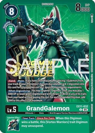 GrandGalemon (Judge Pack 9) — Dawn of Liberator