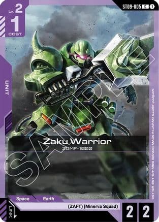 Zaku Warrior — Starter Deck 09: Destiny Ignition