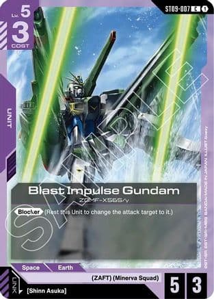 Blast Impulse Gundam — Starter Deck 09: Destiny Ignition