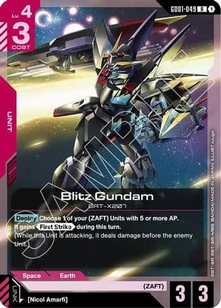 Blitz Gundam — Starter Deck 09: Destiny Ignition