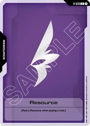 Resource (R-030) — Starter Deck 09: Destiny Ignition