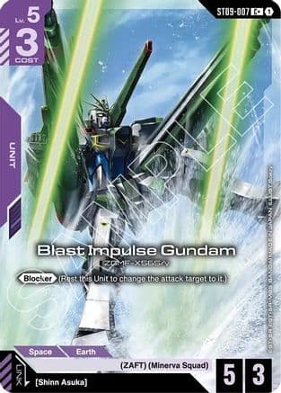 Blast Impulse Gundam (C+) — Starter Deck 09: Destiny Ignition