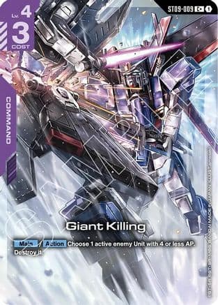 Giant Killing (C+) — Starter Deck 09: Destiny Ignition