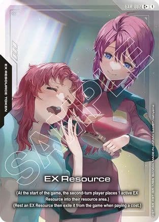 EX Resource (EXR-002) (C+) — Starter Deck 09: Destiny Ignition